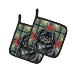 Carolines Treasures WDK8748PTHD Unisex Adult Black Pekingese Christmas Poinse.... Fixed Price $28.06.