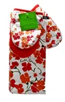 Kate Spade New York 4 Piece Floral Dish Towels Mini Mitts Pot Holder Set Nwt. Fixed Price $33.24.