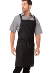 Chef Works Unisex Cross-back Bib Apron Black One Size. Fixed Price $33.80.