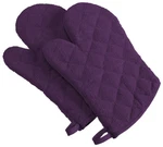 Dii Basic Terry Collection 100% Cotton Quilted, Oven Mitt, Eggplant, 2 Piece. Fixed Price $25.71.
