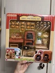 Sylvanian Families Calico Critters Bakery Shop Starter Set Magic Oven Nib Japan. Fixed Price $39.99.