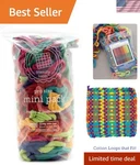 Harrisville Pro 10" Cotton Loops Family-friendly Weaving Kit For 2 Potholders. Fixed Price $26.99.
