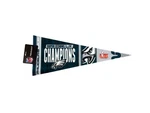 Philadelphia Eagles Super Bowl Lix 2025 Champions Premium Felt Pennant. Fixed Price $12.99.