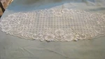 Vintage Heritage Lace, New Old Stock, Floral Trellis Runner, 14" X 36", Linen. Fixed Price $7.99.