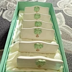 Vintage Placetile Design Erasable Palm Tree Place-setting Tiles Of 6. Fixed Price $15.99.