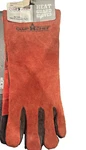 Camp Chef Heat Guard GLV-15 Protective Leather Gloves For Bbq Kitchen, Red. Fixed Price $24.99.