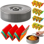 Colorful Holder Stands Set Of 4 For 3 2 Included Tacos To.... Fixed Price $27.91.
