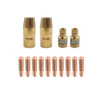 Contact Tips Nozzle Diffuser Liner Fits Hobart Handler 125EZ 130 Mig Welder. Fixed Price $16.99.