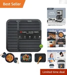 Space-saving Silicone Pot Holders Dishwasher Safe & Heat Resistant, 2 Pack. Fixed Price $14.99.