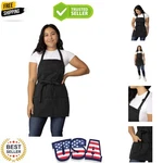 Unisex Three Pocket Apron. Fixed Price $44.99.