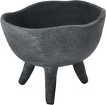 Creative Co-op Boho Terracotta Footed Bowl, Slate Grey. Fixed Price $28.99.
