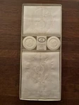 New Mud Pie Monogram Initial Linen Towels & Vanilla Wood Soap Gift Set. Fixed Price $25.00.
