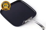 Nonstick Square Griddle Pan X 11-INC Hard Anodized Cookware. Fixed Price $69.89.