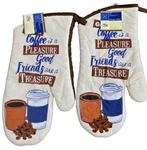 Oven One Pair Oversized Flame Heat Protection Big Mittens Pot Holders. Fixed Price $12.99.