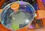 Fal Copper Heat Master 4 Piece Cookware Set Qt Pot + 3 Skillets. Fixed Price $95.00.