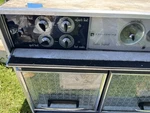 Frigidaire Custom Imperial Freestanding Double Oven Range Black/silver Clock. Fixed Price $1390.00.