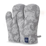 Encasa Xo Oven Gloves Heat Resistant Microwave Cooking 12X7 In, Grey.. Fixed Price $23.17.
