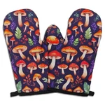 Gosjinnk 2 Pcs Funny Oven Mitts Colorful Mushroom 7 X 10.5 In, Multicolor. Fixed Price $17.84.
