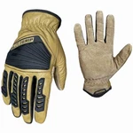 Leather Hybrid Impact Gloves, Men's 98872-23. Fixed Price $35.80.