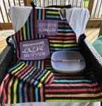 Target Pride Lgbtq Oven Mitt & Pot Holder Apron Plates Set (4) New Alice Butts. Fixed Price $39.99.