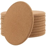 Keileoho 10 Pcs 7.5 Inch Cork Trivet, Plant Coasters, 3/8 Thick Rou.... Fixed Price $31.50.