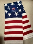 Kitchen Dish Tea Towels Patriotic Stars & Stripes Set 100% Cotton 15 X26 New. Fixed Price $14.30.