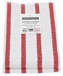 Now Designs Basketweave Kitchen Dishcloth, Red Stripe - Set Of (142212). Fixed Price $14.00.