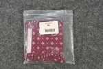 Longaberger Fabric Basket Liner Hdl Gripper Red 219035. Fixed Price $10.95.