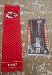 Nfl Kansas City Chiefs License Plate Frame Holder Bracket W/ Kc Team Golf Towel. Fixed Price $22.49.