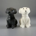 Old East Main Refined Rustic Black And White Dog Salt Pepper Shaker Set. Fixed Price $9.99.