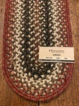 Homespice Decor Chester Braided Jute X28 Oval Stair Tread Table Runner Nwt. Fixed Price $14.99.