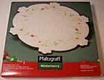 Pfaltzgraff Winterberry: 9-IN. Snowflake Trivet #5133807, Nib: Nr. Fixed Price $6.29.