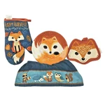 Fall Fox Design Kitchen Matching Set Towel Potholder Oven Mit Dish Plate Decor. Fixed Price $15.90.