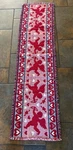 Valentine Cupids Woven Tapestry Table Runner 55 X 14 Red White And Blue. Fixed Price $18.00.