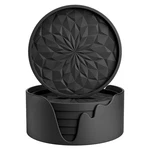 Me.fan Silicone Coasters With HOLDER,6 Pack Drinking Cup Mat For Ho.... Fixed Price $17.13.