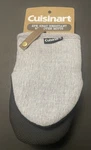 Cuisinart Mini Oven Mitts /grey Chambray Heat-resistant /silicone Grip Set Of 2. Fixed Price $16.00.