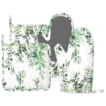 Olive Green Eucalyptus Oven Mitts And Pot Holders Set, 4PCS Silicone Watercol.... Fixed Price $29.32.