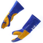 Rapicca Welding Gloves Heat Resistant: Blue 16IN 932 - Fireproof Leather. Fixed Price $33.99.
