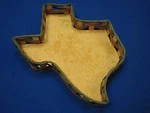 Texas Shaped Wicker Basket State Dallas Houston El Paso. Fixed Price $28.99.