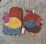Vtg Russ Turkey Oven Mitt & Pot Holder Trivet Kitchen Gloves Thanksgiving Nwt. Fixed Price $27.00.