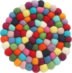 Ezhippie 20 Cm Woollen Pot Trivet With Heat Resistance, Handmade Non Slip Pan Ho. Fixed Price $18.58.