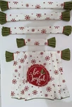 Christmas Kitchen Towel Set Home Decor Refrigerator Door Handles Holiday. Fixed Price $45.00.
