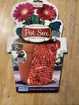 New Plant Stretch Fabric Covers Fit 8" Flower - Red Sox. Fixed Price $9.99.