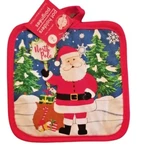 Christmas House Kitchen 2 Pack Pot Holders - New North Pole. Fixed Price $7.99.