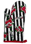 Sourpuss Vegan Af Oven Mitt Pot Holder Kitchen Alternative Tattoo Heart Goth New. Fixed Price $23.99.