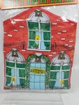 Vtg 1992 Antique Store Pot Holder Christmas Home For The Holidays Holly Print. Fixed Price $9.99.