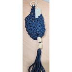 New Bloomingville Jute Plant Holder Hanging Wall Blue Hanger. Fixed Price $16.95.