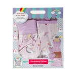 Handstand Kitchen Kid's 3 Piece Set Hat Oven Mitt Apron Rainbows & Unicorns. Fixed Price $48.98.