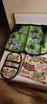 John Deere Bbq Kitchen Apron With Pot Holder And Oven Mitts. Fixed Price $10.50.