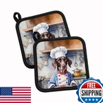 Caroline's Treasures Carolines German Shorthaired Pointer The Chef. Fixed Price $35.21.